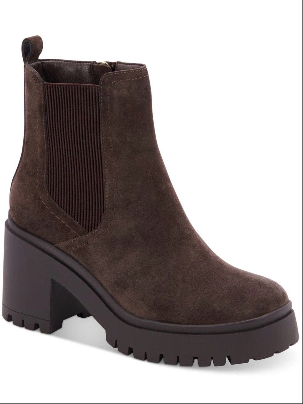 Aqua College Waterproof Ankle Boots Brown Suede Leather
